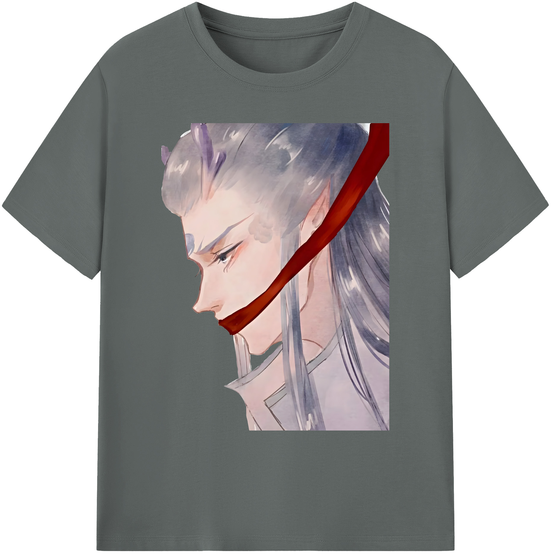 （画像用） Ne Zha 2 ナタ 魔童の大暴れ 綿100％ メンズ半袖Tシャツ｜肌触りやわらか＆通気性